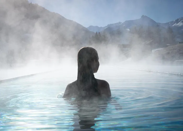 Panorama-im Bademantel Direkt In Alpentherme